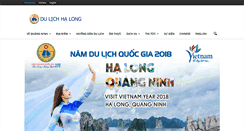 Desktop Screenshot of halongtourism.com.vn