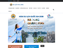 Tablet Screenshot of halongtourism.com.vn